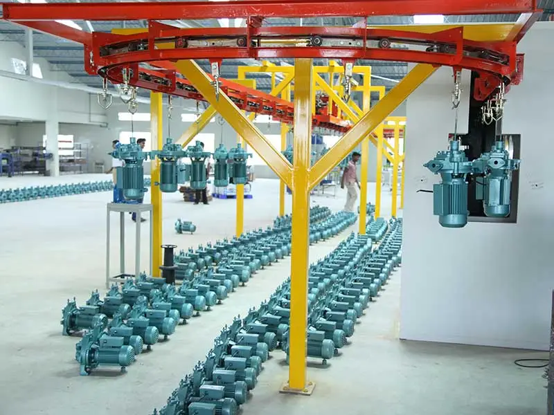 Conveyor Powder Coating Booth