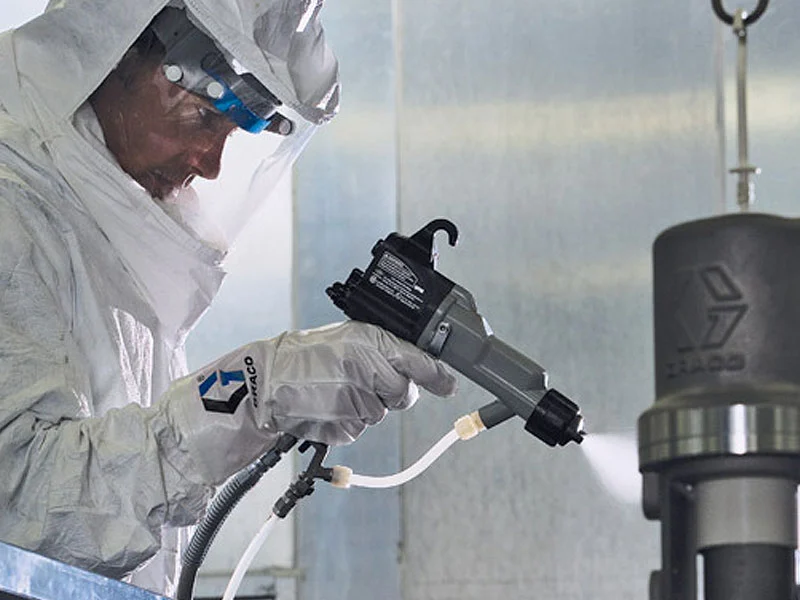 Machinery and spares paint booth