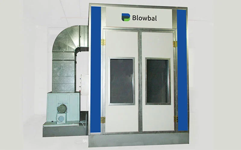 Two Wheeler Paint Booth